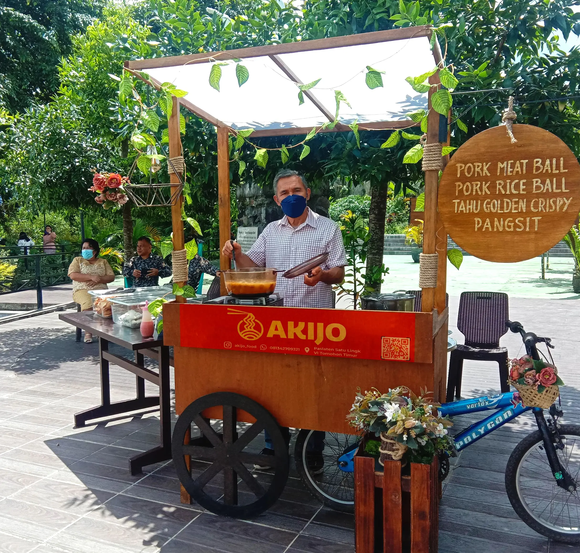 Akijo Bakso Babi, bakso babi tomohon, frozen food tomohon